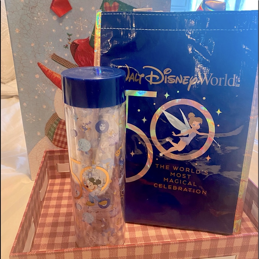 Disney 50th Anniversary Collection Water tumbler.